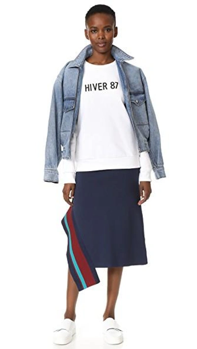 Shop Apc Hiver 1987 Archive Sweatshirt In Blanc