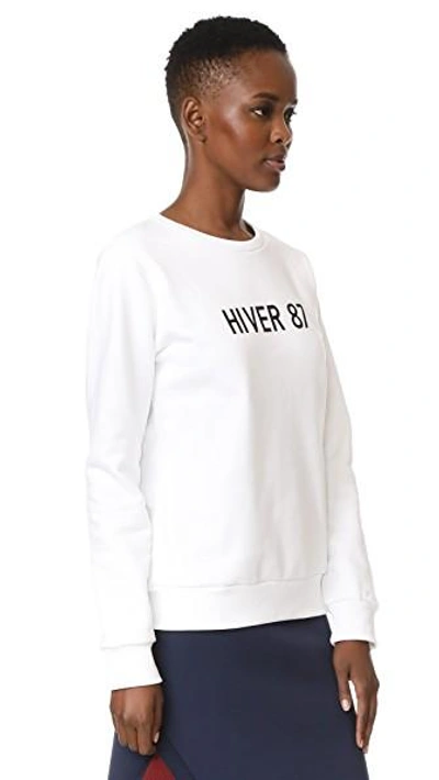 Shop Apc Hiver 1987 Archive Sweatshirt In Blanc