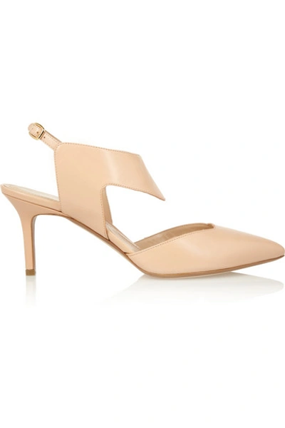 Nicholas Kirkwood Leather Pumps In Neutrals