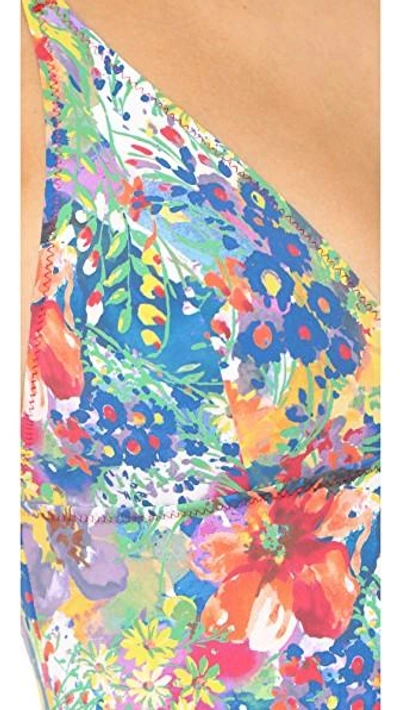 Shop Stella Mccartney Iconic Prints Swimsuit In Floral Print