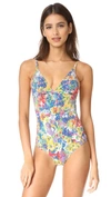 Stella Mccartney Iconic Printed One-piece Swimsuit In Floral Print