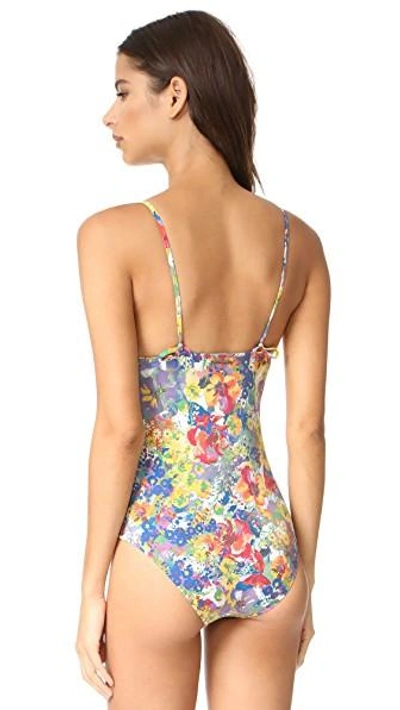 Shop Stella Mccartney Iconic Prints Swimsuit In Floral Print