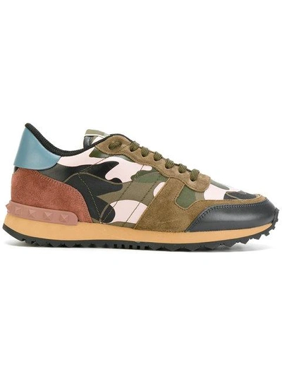 Shop Valentino Garavani Rockrunner Sneakers