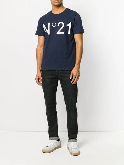 Shop N°21 Logo Print T-shirt
