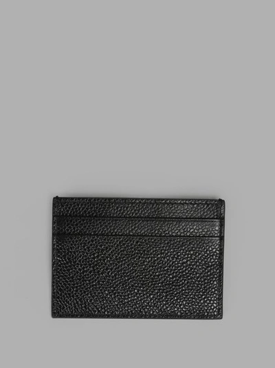 Thom Browne Unisex Black Wallets & Cardholders In Black
