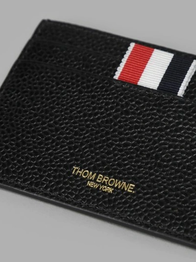 Thom Browne Unisex Black Wallets & Cardholders In Black
