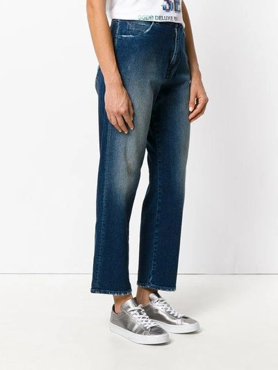 Shop Golden Goose Komo Jeans In Blue