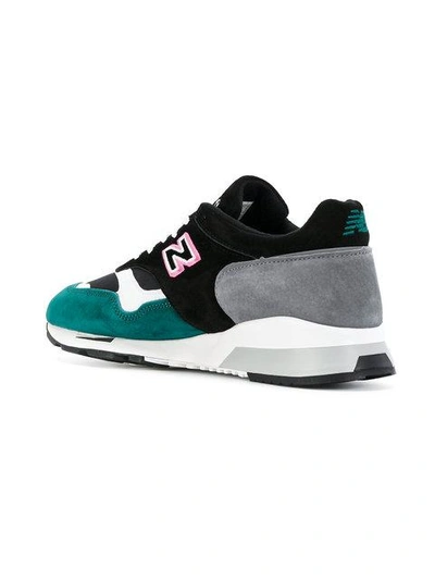 New Balance Flamingo Sneakers In Black green ModeSens