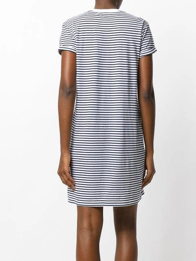 Shop Alexander Wang T Striped T-shirt Dress
