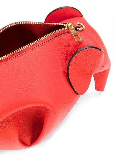 Shop Loewe Elephant Mini Bag - Red