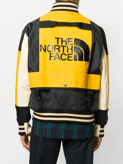 Shop Junya Watanabe Comme Des Garçons X The North Face Bicolour Bomber Jacket