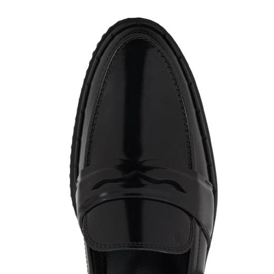 Shop Tod's Loafer In Leather In Black