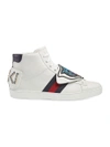 GUCCI Ace high-top with removable patches,478194DOPV0