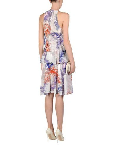 Shop Emilio Pucci Midi Dresses In White