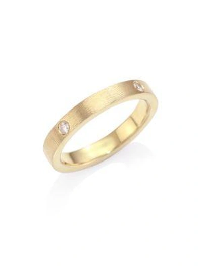 Shop Rene Escobar Diana Diamond & 18k Yellow Gold Band Ring