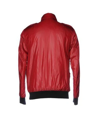Shop Love Moschino Jackets In Red
