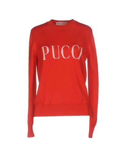 Emilio Pucci Sweater In Red