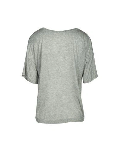 Shop Alexander Wang T T-shirts In Grey