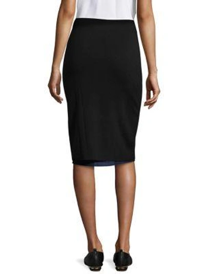 Shop Rag & Bone Alyssa Sweater Skirt In Black
