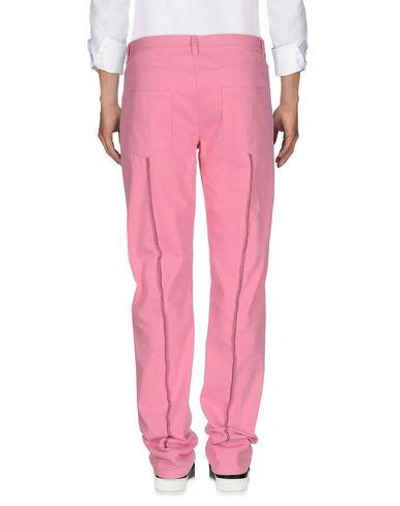 Shop Yang Li Denim Pants In Pink