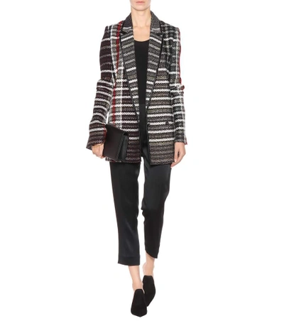 Shop Haider Ackermann Plaid Jacket In Multicolor