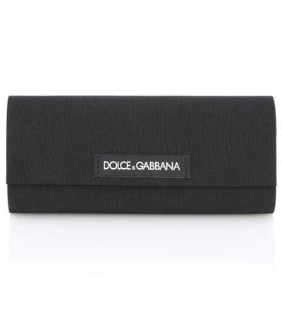 Shop Dolce & Gabbana Oversized Rectangular Sunglasses In Female