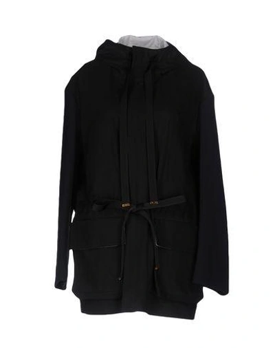 Shop Marni Parka In Black