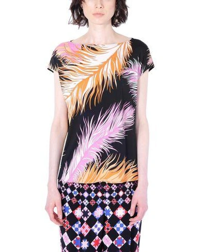 Shop Emilio Pucci T-shirt In Black