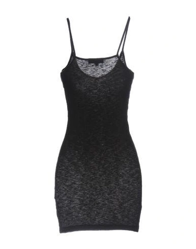 Shop Iro Short Dresses In Black