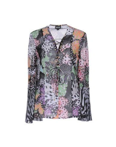 Shop Just Cavalli Blouse In Black