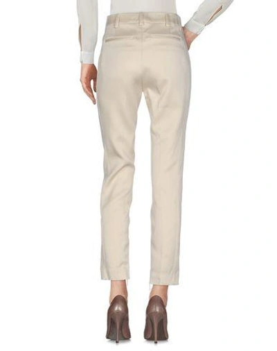 Shop Christopher Kane Casual Pants In Beige