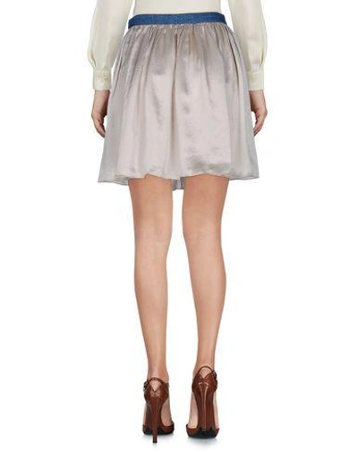 Shop Sonia Rykiel Mini Skirt In Beige