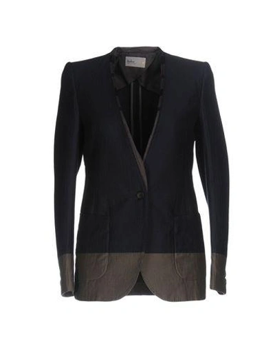 Shop Kolor Blazer In Dark Blue