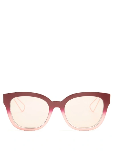 Dior Ama Cat-eye Sunglasses In Pink Multi