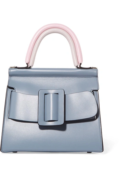 Boyy - Karl 24 Small Buckled Leather Tote - Light Blue