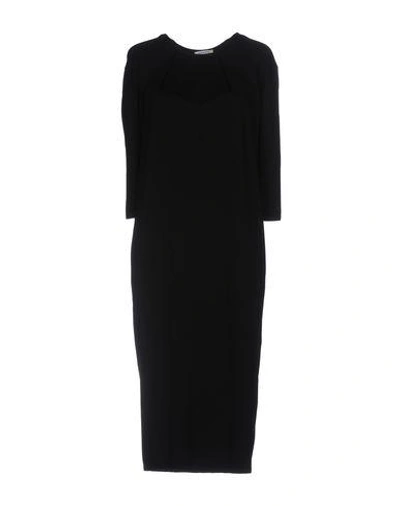 Shop Iceberg Knee-length Dresses In Black
