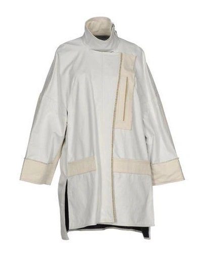 Shop Paco Rabanne Jackets In Ivory