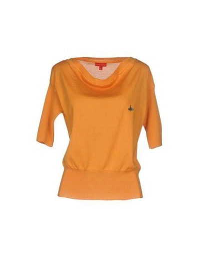 Vivienne Westwood Sweater In Orange