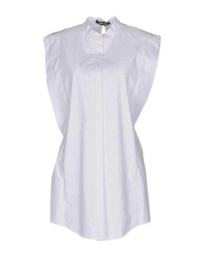 Shop Damir Doma Solid Color Shirts & Blouses In White