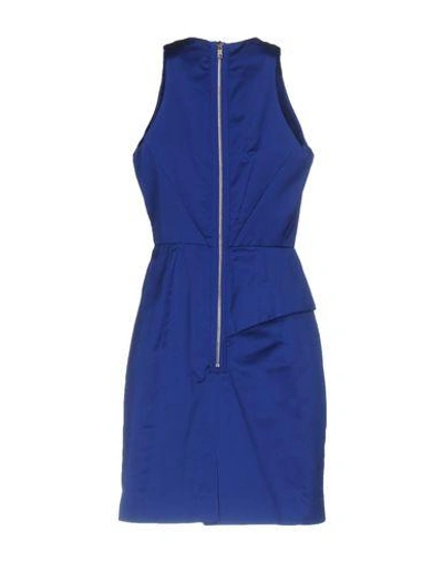 Shop Milly Short Dresses In Blue