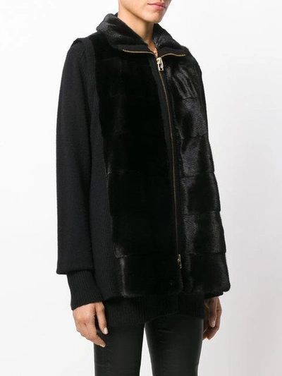 Shop Liska Contrast Jacket - Black