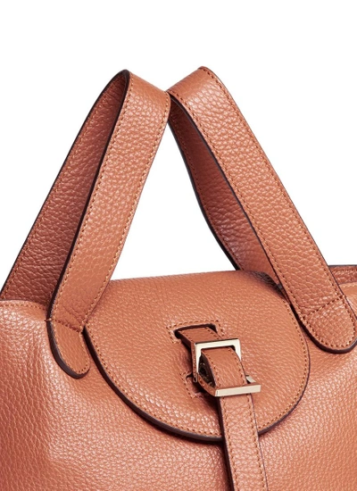 Shop Meli Melo 'thela' Mini Leather Crossbody Bag