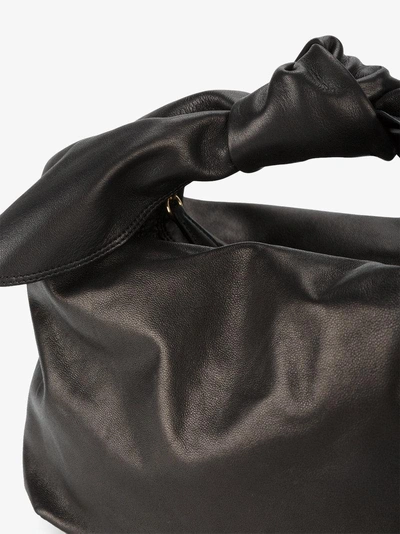 Shop Simone Rocha Bow Shoulder Bag In Black