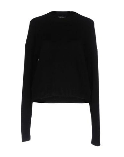 Shop Anthony Vaccarello Pullover In Black