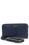 RAG & BONE Devon Embossed Leather Zip Smartphone Wallet