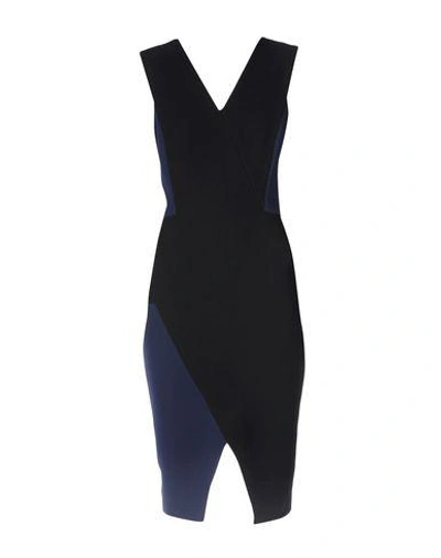 Victoria Beckham Knee-length Dress In Black