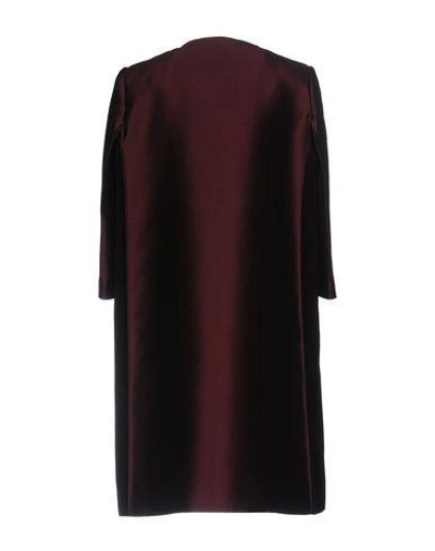 Shop Capucci Full-length Jacket In Maroon