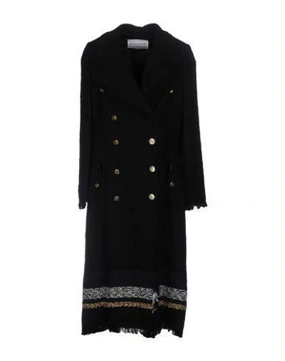 Shop Sonia Rykiel Coat In Black