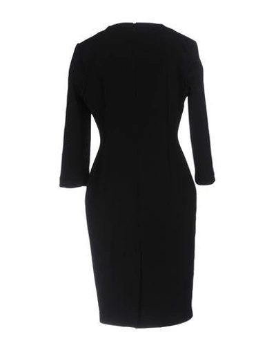 Shop Stefano De Lellis Knee-length Dress In Black