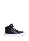 JIMMY CHOO 'Belgravia' star stud embossed leather sneakers